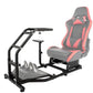 Hottoby Racing Simulator Cockpit Pro Support with V2 Stand Up Steering Driving Wheel Stand Fit for G29, G27 and G25 Without Wheel, Pedals and Seat